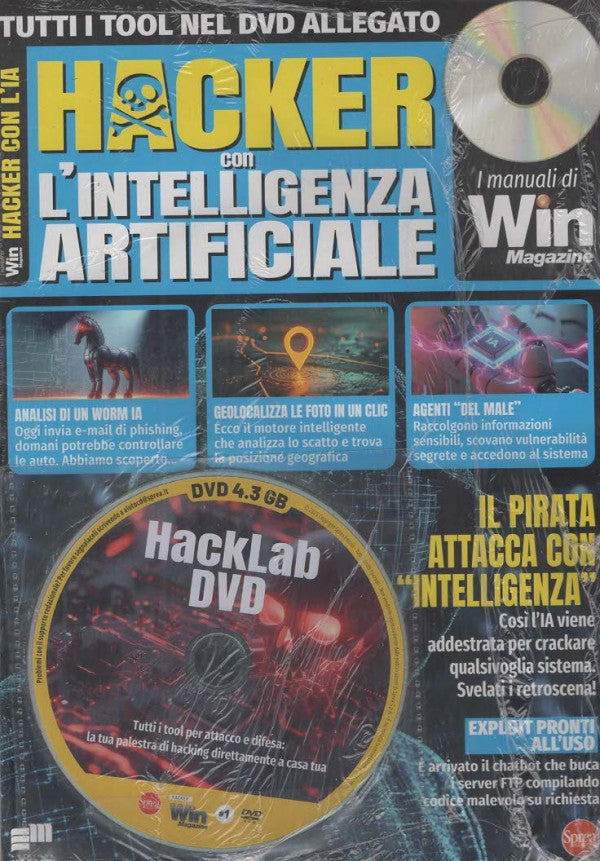 WIN MAGAZINE SPECIALE + DVD - HACKER CON INTELLIGENZA ARTIFICIALE