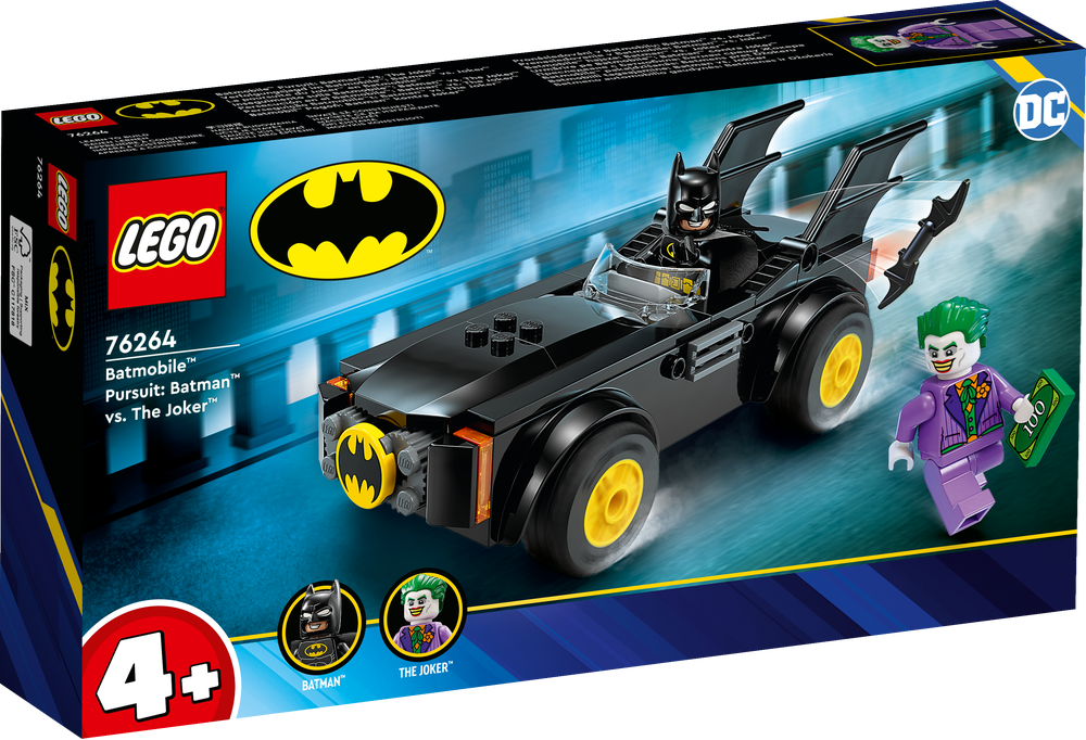 LEGO SUPER HEROES 76264 - INSEGUIMENTO SULLA BATMOBILE™: BATMAN™ VS. THE JOKER™