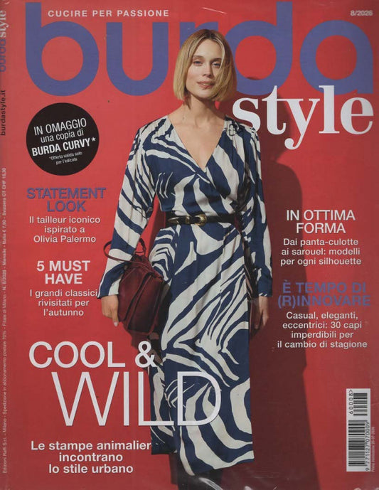 BURDA STYLE + BURDA CURVY - AGOSTO 2026