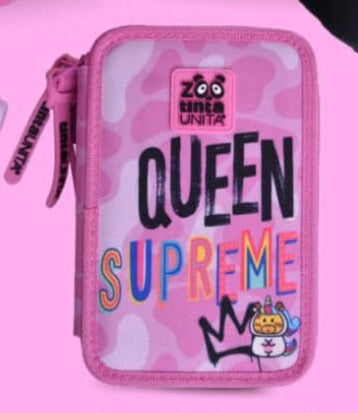 ASTUCCIO TRIPLO TINTA UNITA ZOO GIRL