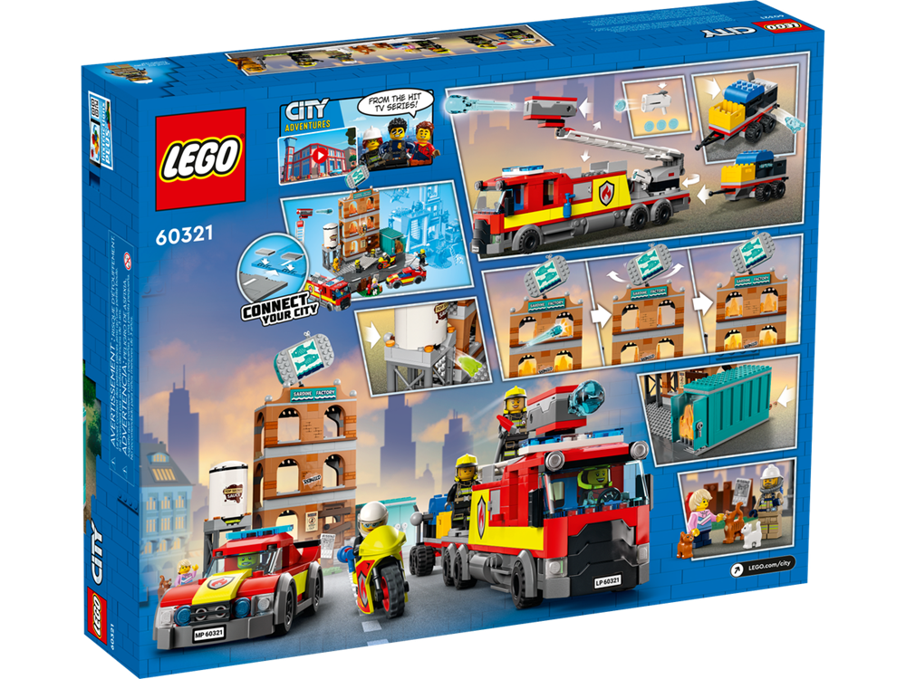 LEGO CITY 60321 - VIGILI DEL FUOCO