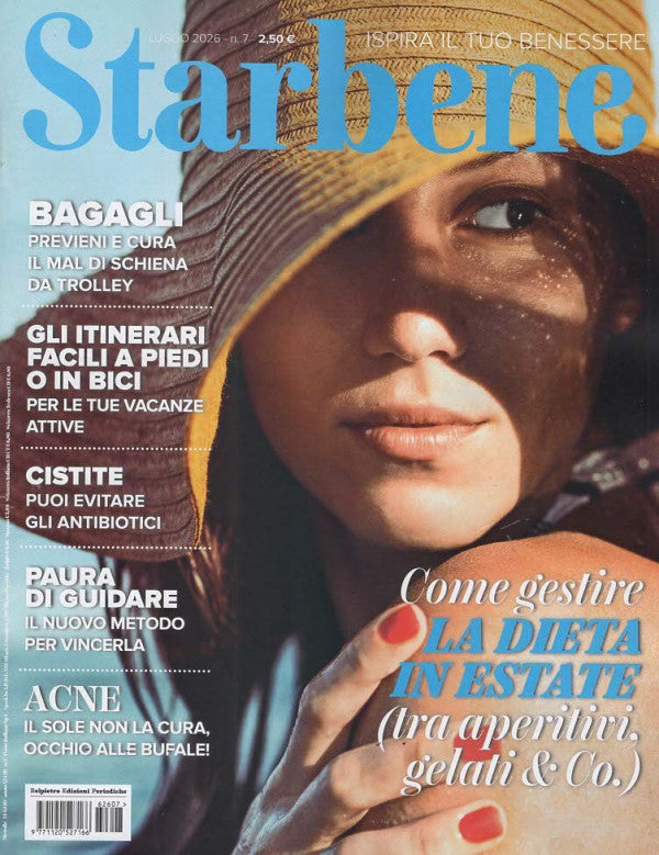 STARBENE N.7 - COME GESTIRE LA DIETA DELL'ESTATE - LUGLIO 2026
