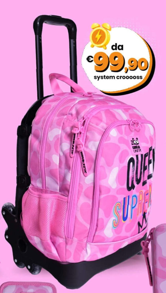 TROLLEY DREAM CON AGGANCIO CROOOOSS SYSTEM TINTA UNITA ZOO GIRL