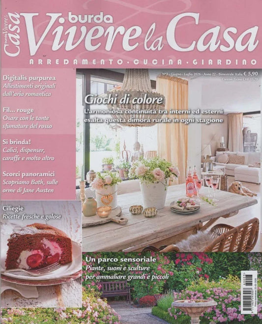 BURDA : VIVERE LA CASA - GIUGNO/LUGLIO 2026