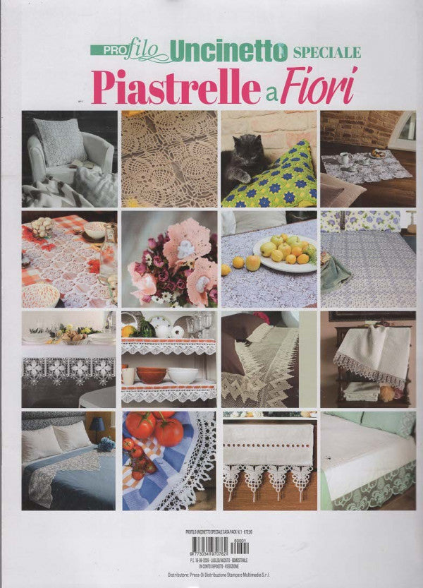 PROFILO UNCINETTO SPECIAL - PIASTRELLE A FIORI - LUGLIO/AGOSTO 2026