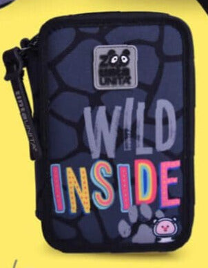 ASTUCCIO TRIPLO TINTA UNITA ZOO BOY
