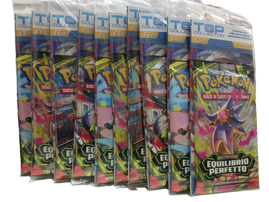BOX 20 BUSTINE POKEMON MEGAEVOLUZIONE - EQUILIBRIO PERFETTO