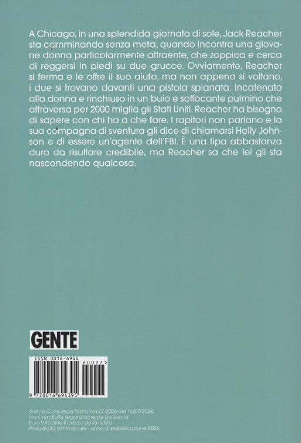 Gente Compiega Narrativa - Destinazione inferno - Lee Child - Uscita n.2