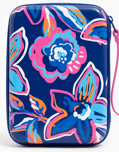 ASTUCCIO ONE TIME TINTA UNITA CLICK GIRL POWER VIOLA - IN EVA - CON PATCH