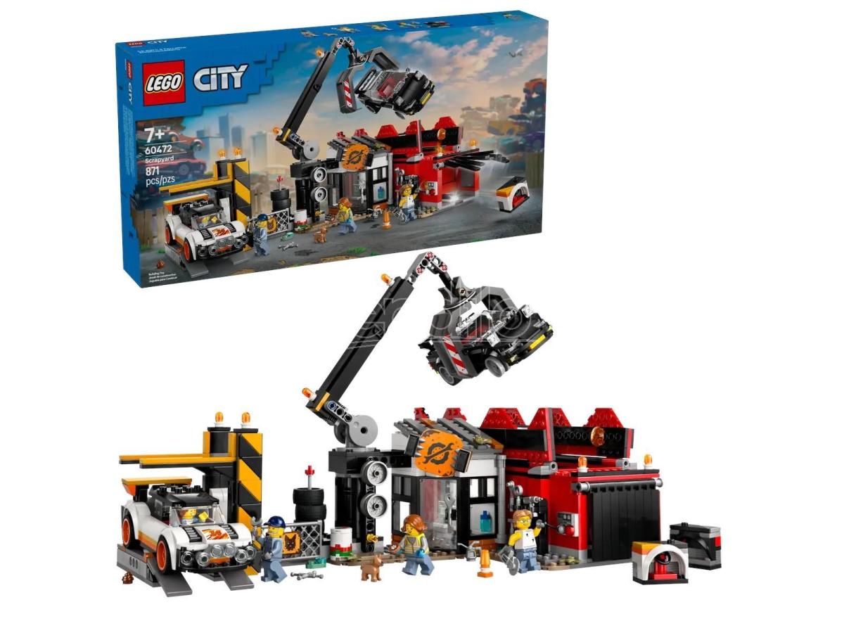 LEGO CITY 60472 - SFASCIACARROZZE CON AUTO