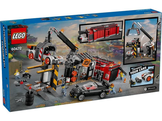 LEGO CITY 60472 - SFASCIACARROZZE CON AUTO