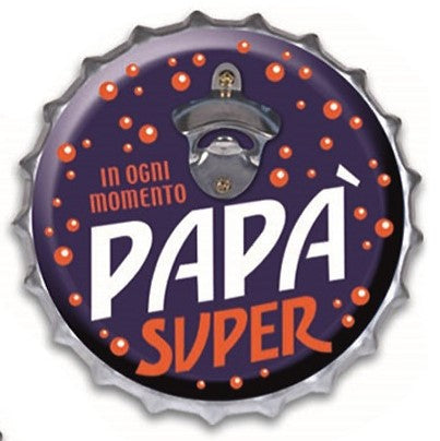 APRIBOTTIGLIE IN METALLO APPENDIBILE - PAPA' SUPER
